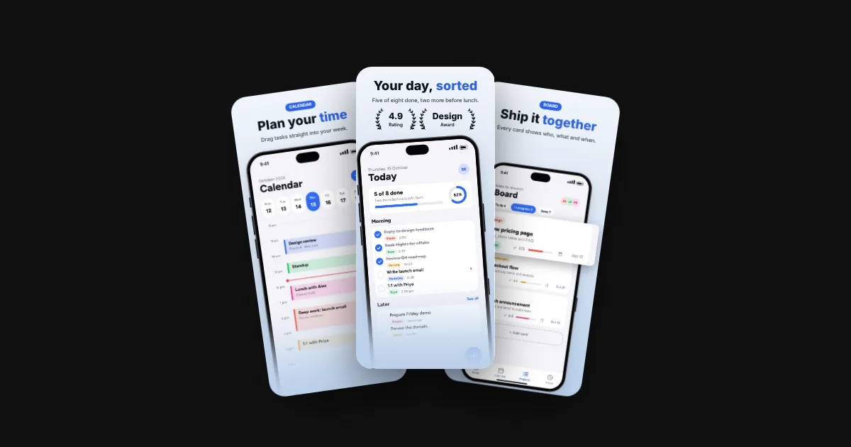 What goes in the first three: All that most people see in App Store search.